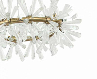 Люстра светодиодная Альма  латунь