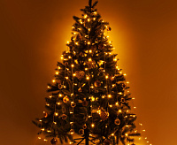 Гирлянда бытовая электрическая занавес/теплый белый 200-002