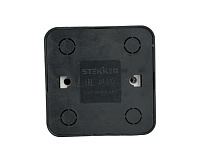 София Розетка 1-ая с/з черный матовый IP20 MST16-11-05