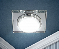 Светильник встраиваемый GX53 зеркальный DK79 SL