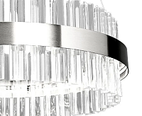 Люстра светодиодная "SOFIA" 100W R-APP-500x1000-CHROME/CLEAR-220-IP20