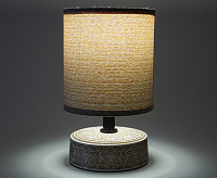 Настольная лампа DELTA 1xE14 R-120x200-BEIGE/BLACK-220-IP20