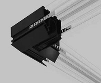 Slim Magnetic Коннектор угловой внутренний для шинопровода в натяжной потолок 85205/00