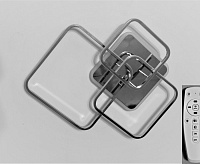 Люстра 7041/3 - GL CR led (106W+28W) сн/пр