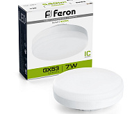 Лампа светодиодная&nbsp;&nbsp;7W GX53 4000К LB-451 (Feron)
