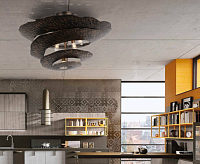 Люстра Escada 444/6PL Black Brush Gold