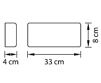 Бра 810613 FIUME LED 10W Light wood 4000K