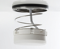 Светильник потолочный GX53 12W 230V черный HL362