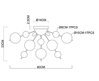 Люстра A8313PL-5CC