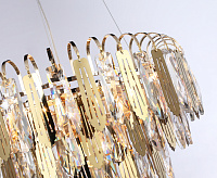 Люстра TR5256/8 SGD/CL золото/прозрачный 40W E27