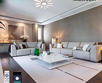 Люстра светодиодная "TERESA" 70W R-APP-550x50-WHITE/WHITE-220-IP20