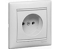 Valena Розетка 1-ная б/з бел 774416