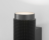 Настенный светильник MRL 1014 Spike GU10 SW чёрный IP20