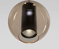 Подвесной LED светильник 50258/3 дымчатый/бежевый/шоколад