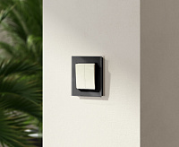 Веркель Переключатель перекрестный 2-кл (слоновая кость)  W1123003