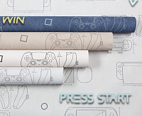 HC72157-66 Обои Home Color Gamepad (8) ВВ ГТ ФО 1,06*10м