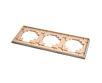 Катрин Рамка 3-ая стекло золото GFR00-7003-08