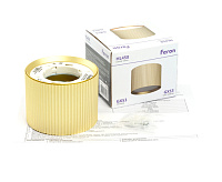 Светильник потолочный GX53 12W 230V золото HL458