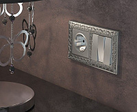 Веркель Рамка на 2 поста (матовый хром) WL07-Frame-02