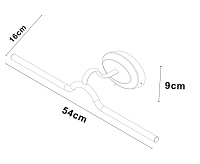 Светильник настеннный A7031AP-1CC