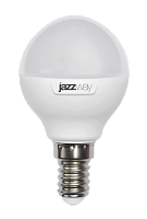 Лампа светодиодная PLED-SP G45  9w 4000K E14 JAZZway сн/пр