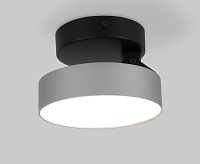 Накладной светильник Pila 12W 4200K черный/серебро