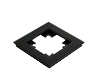 Катрин Рамка 1-ая для сенсорных механизмов стекло черный GFR00-7001-05S