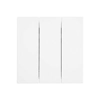 Мия Выключатель 3-кл, белая магнолия, RSW10-3108-01
