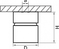 Светильник 214837 FORTE MURO 26W 4000К ЧЕРНЫЙ