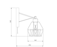 Бра 70075/1 белый