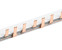 Шина соединительная PIN (12 штырей) 3P 63А 22 см ИЭК IEK YNS21-3-063-22-12