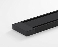 Flat Magnetic Шинопровод накладной черный 2м