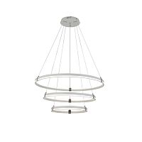 Люстра светодиодная 8501/8+6+4 WHITE+CHROME