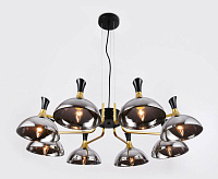 Люстра TR9084/8 BK/GD/SM 40W E27 сн/пр