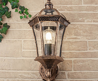 Светильник уличный Capella черное золото