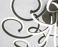 Люстра светодиодная 90236/8 черный кофе