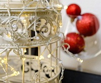 Гирлянда 70LED теплый белый 4W IP20 шнур 1,4м 0,15мм CL14 26803 сн/пр