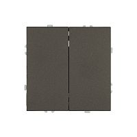 Эмили Переключатель 2кл, антрацит, RSW10-5107-09