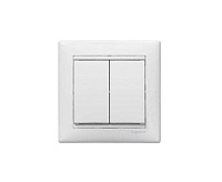 Valena Выключатель 2-кл бел 774405