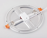 Светильник встраиваемый 14W 6400K белый (круг) c рег монт диам (до 160мм) AL508