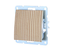 LK60 Выключатель 1кл сосна 860125-1