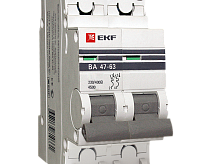 Автоматический выключатель EKF ВА 47-63 2P 4,5kA 32 А