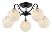 Люстра 74310/5 BLACK+CHROME 