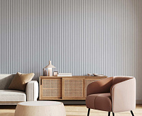 Панели 3D RAIL EAST из вспененного полистирола Штиль 2700х120х12 мм Белая