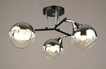 Люстра  4104/3 BK+CR