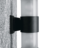 Настенный светильник 230V E27, черный DH0903