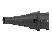 Вилка угловая каучуковая с кольцом 230В 2P+PE 16A IP44 EKF