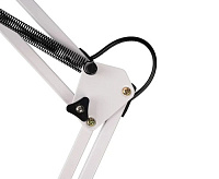 Настольная лампа (+ струбцина) TBL-02, E27, белый