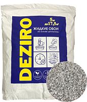 Жидкие обои Deziro 5кг ZR06-5000 оттенок серого