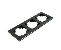 Катрин Рамка 3-ая металл черный MFR00-7003-05